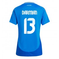 Italien Matteo Darmian #13 Replika Hemmatröja Dam EM 2024 Kortärmad